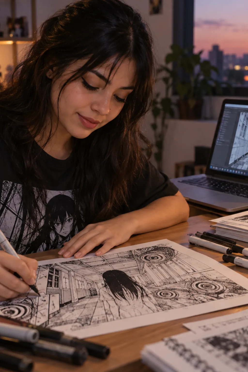 desenhos para colorir — exemplo criado na Desenhos pra Colorir
