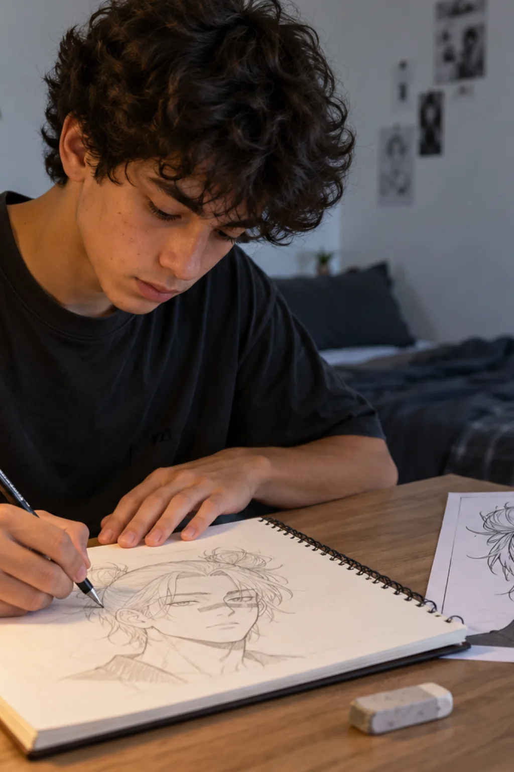 desenhos do Choso para colorir — exemplo criado na Desenhos pra Colorir