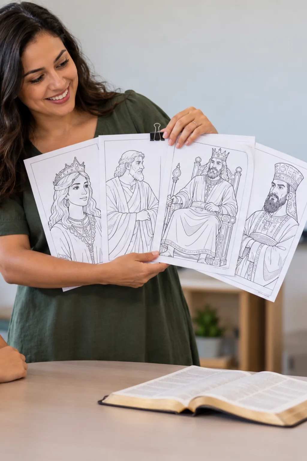 desenhos de Hamã para colorir — exemplo criado na Desenhos pra Colorir