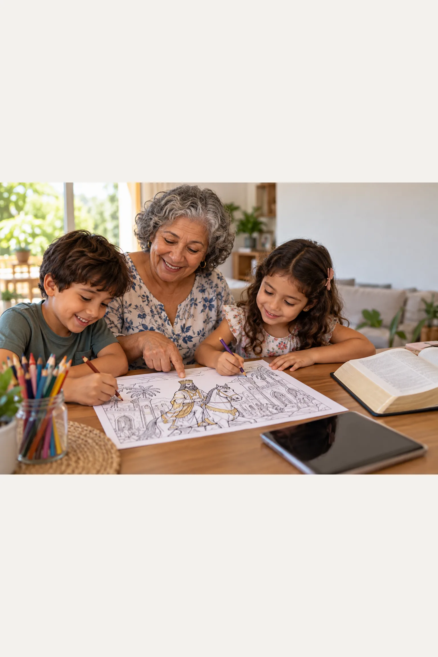 desenhos de Mardoqueu para colorir — exemplo criado na Desenhos pra Colorir