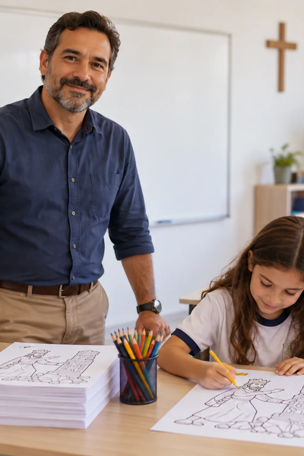 desenhos do Rei Asa para colorir — exemplo criado na Desenhos pra Colorir