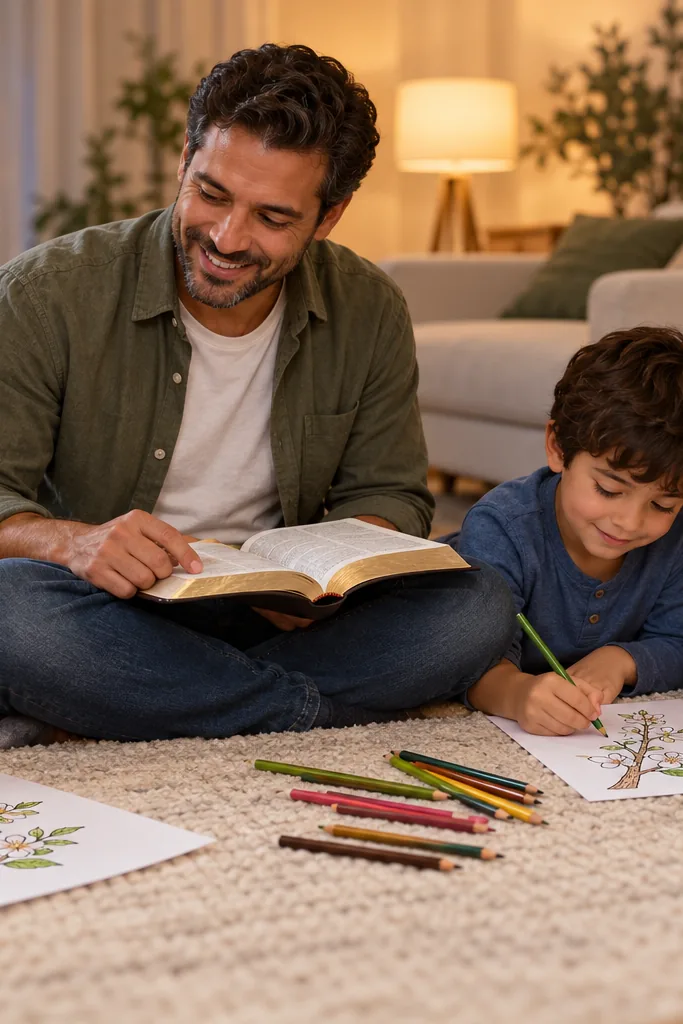 desenhos da Vara de Arão para colorir — exemplo criado na Desenhos pra Colorir