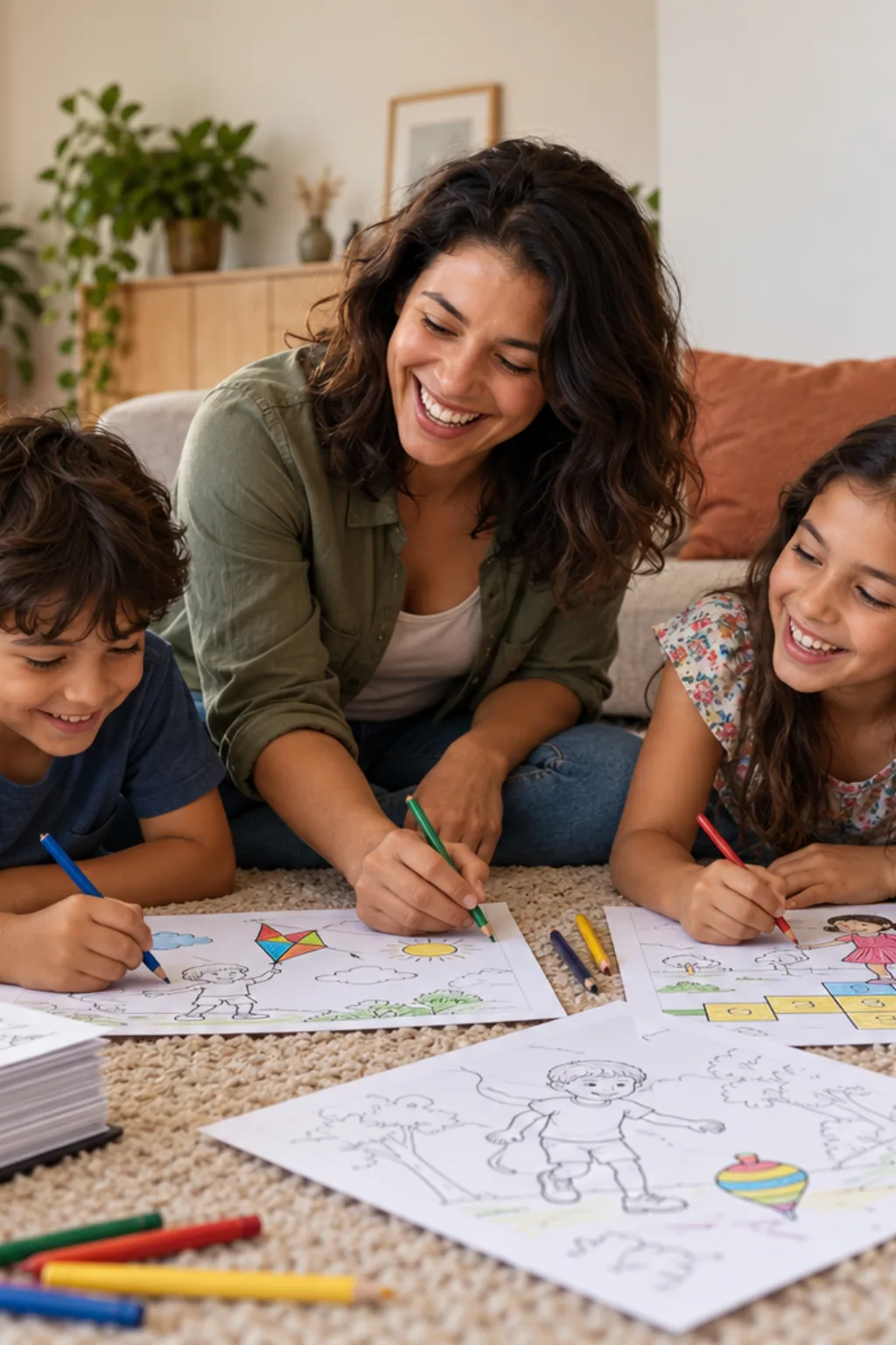 desenhos de Ivan Cruz para colorir — exemplo criado na Desenhos pra Colorir