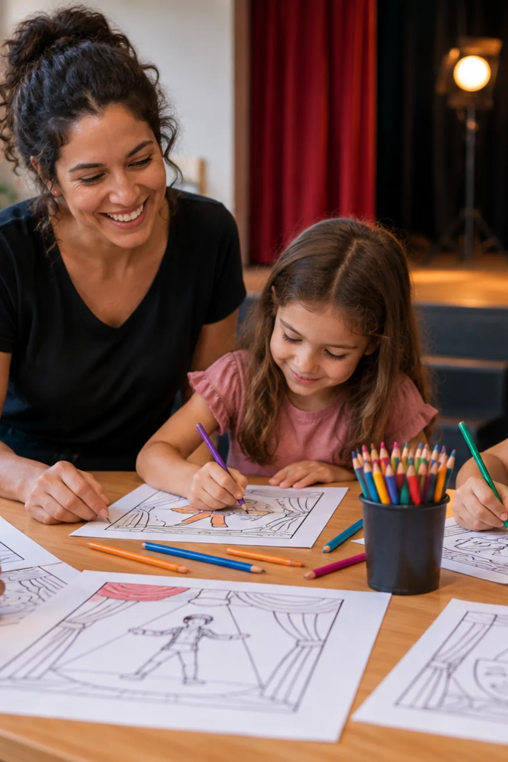 desenhos para colorir — exemplo criado na Desenhos pra Colorir
