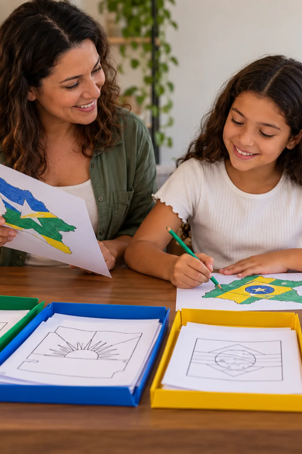 desenhos para colorir — exemplo criado na Desenhos pra Colorir