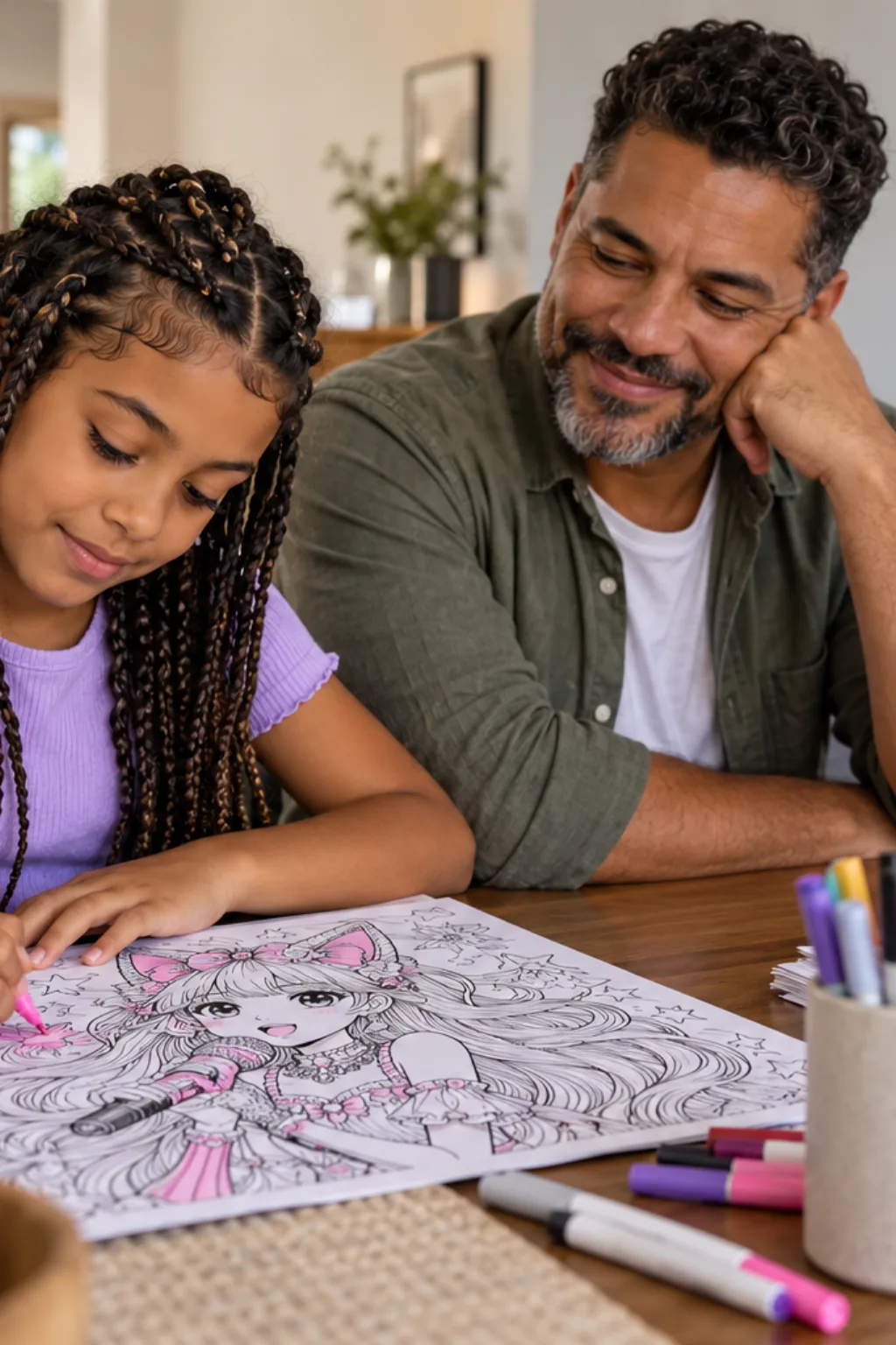 desenhos da Catty Noir de Monster High para colorir — exemplo criado na Desenhos pra Colorir