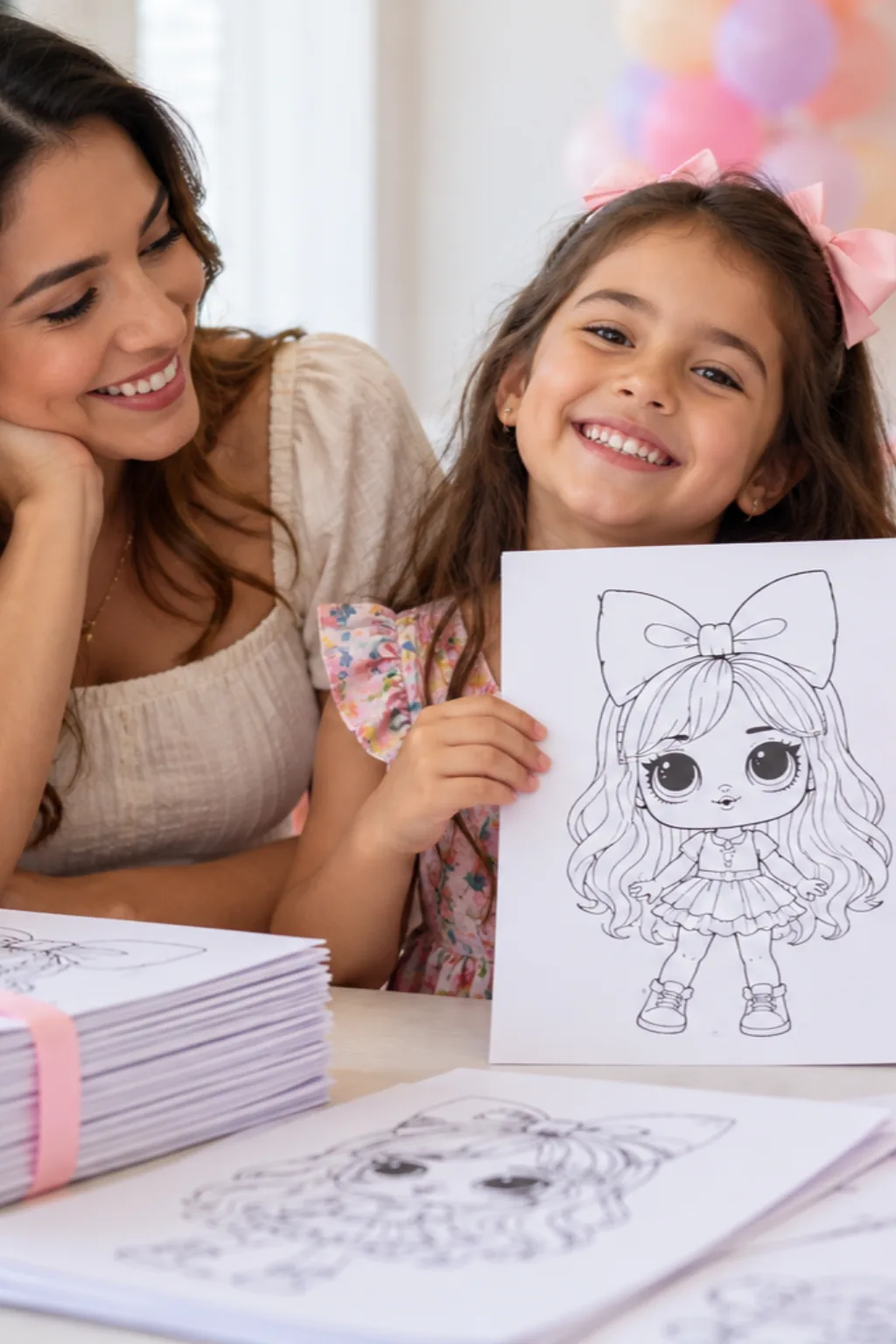 desenhos da lol para colorir — exemplo criado na Desenhos pra Colorir