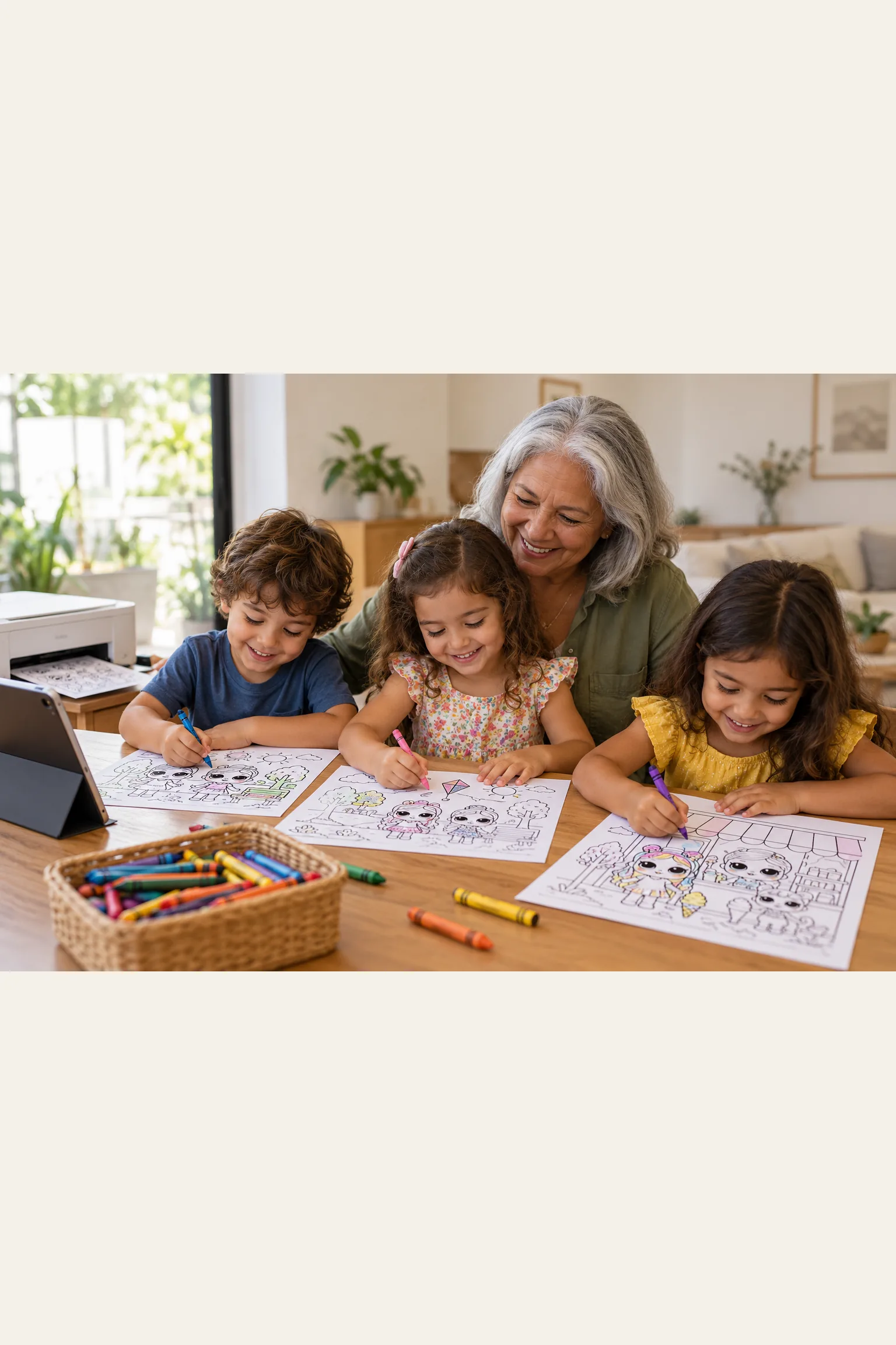 desenhos das bonecas Pinypon para colorir — exemplo criado na Desenhos pra Colorir