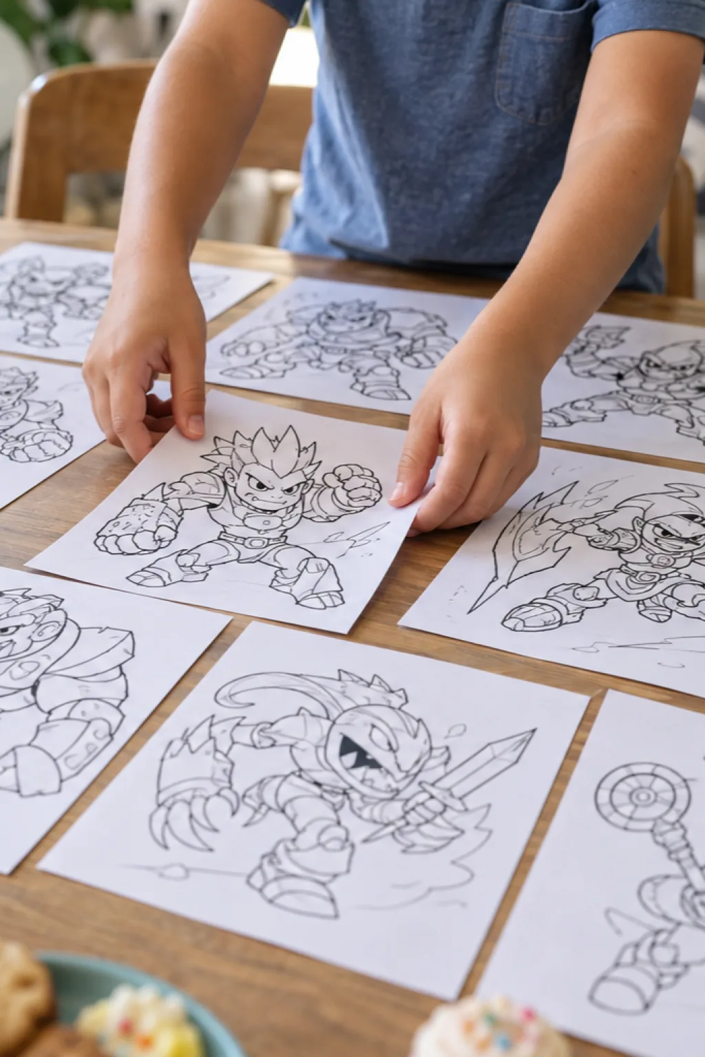 Desenhos do Brawl Stars para Colorir - Depois