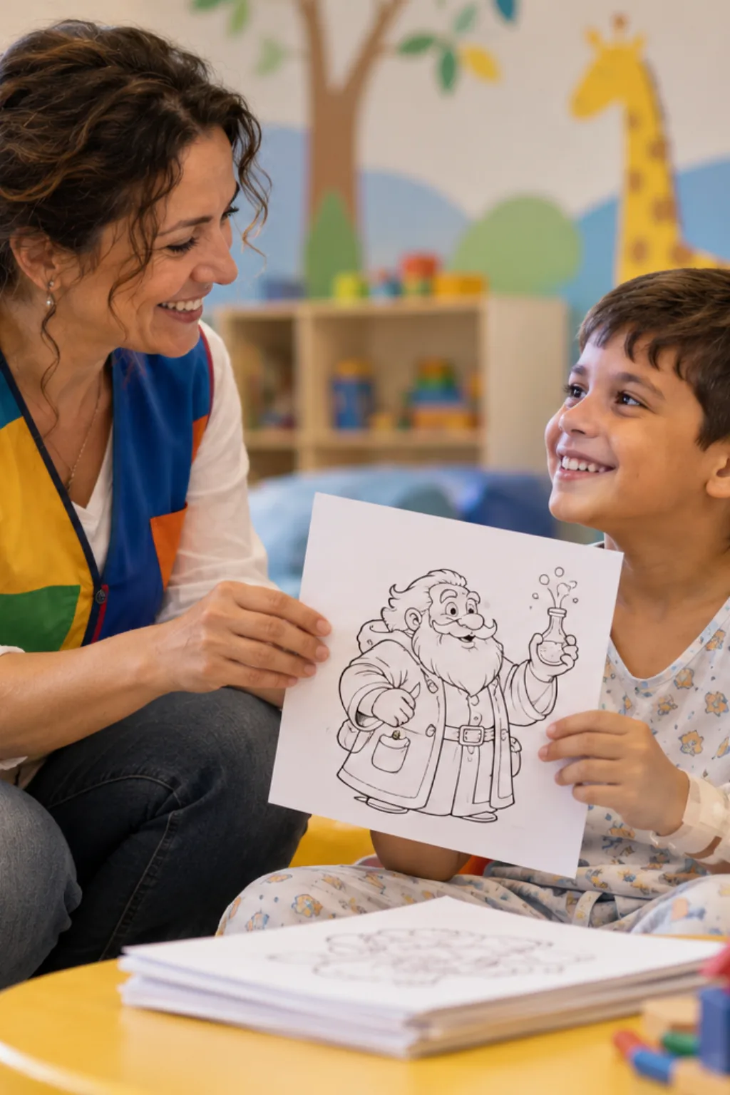 desenhos do Byron de Brawl Stars para colorir — exemplo criado na Desenhos pra Colorir