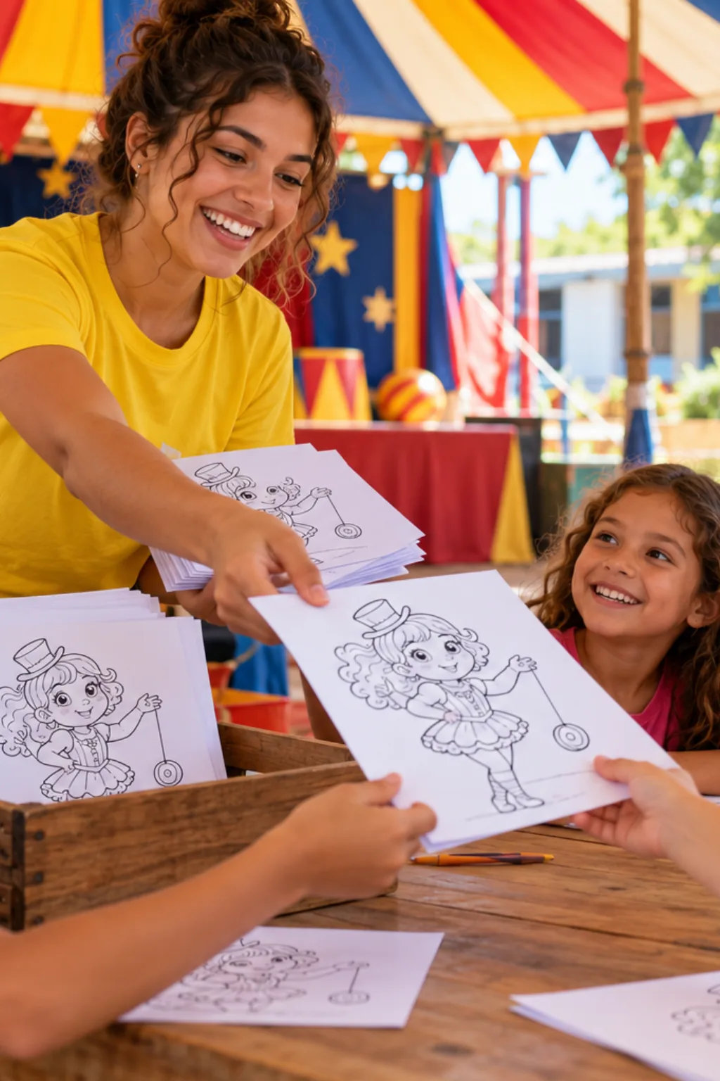 desenhos da Charlie de Brawl Stars para colorir — exemplo criado na Desenhos pra Colorir