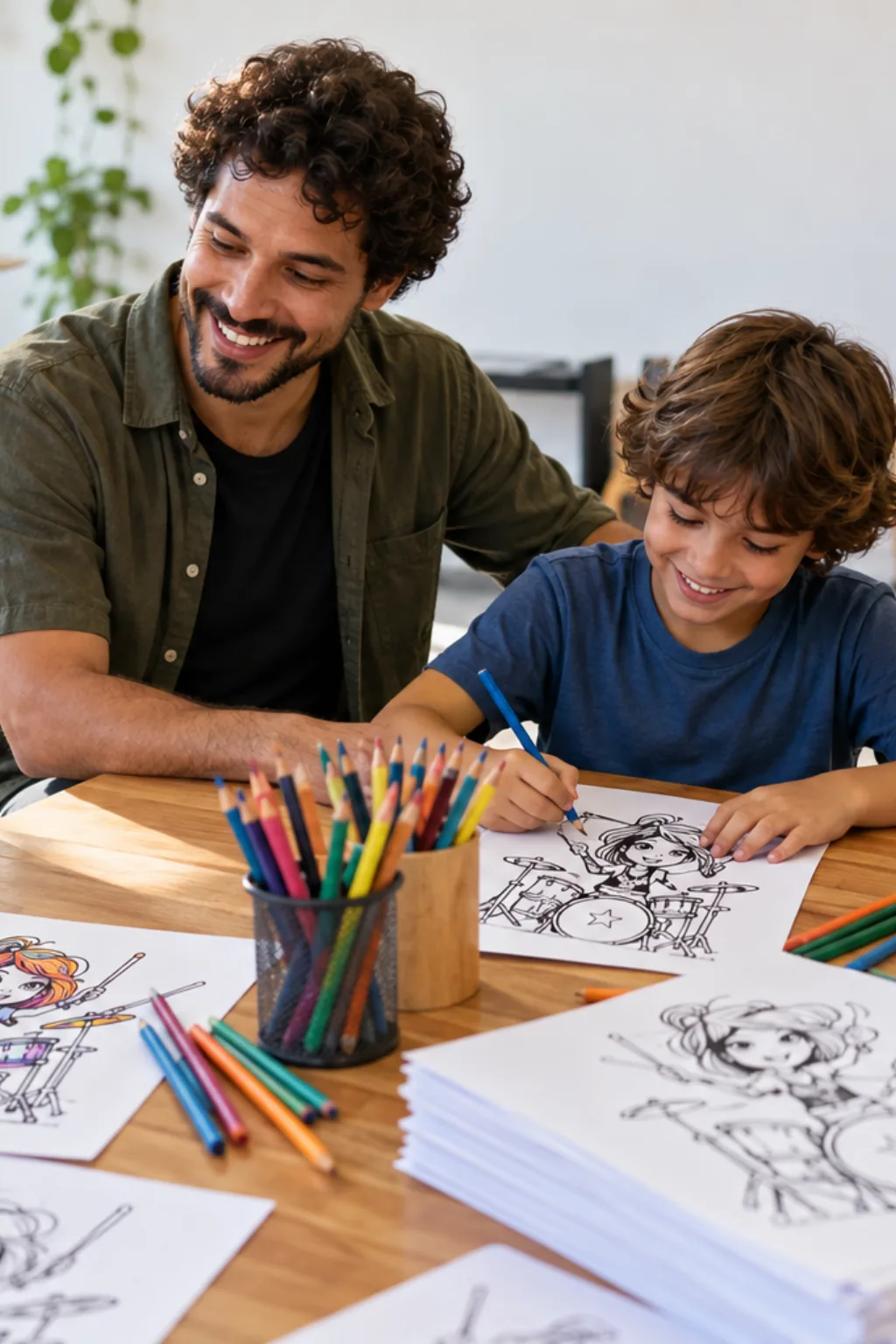 desenhos da Lumi de Brawl Stars para colorir — exemplo criado na Desenhos pra Colorir