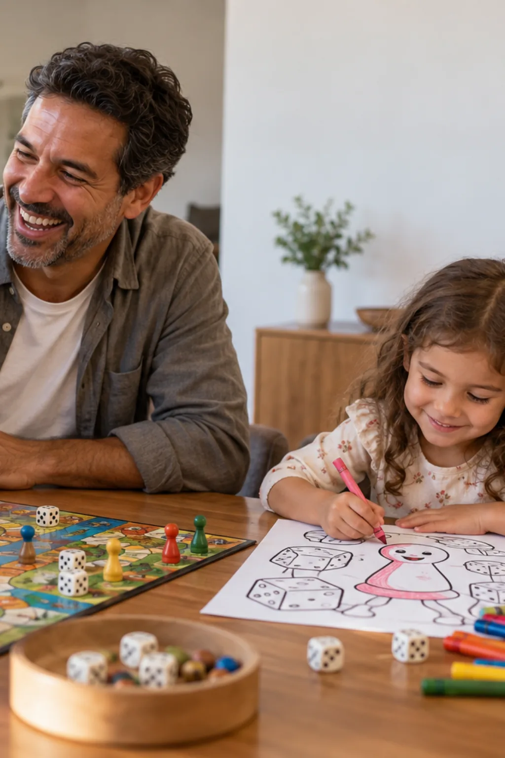 desenhos do Meeple de Brawl Stars para colorir — exemplo criado na Desenhos pra Colorir