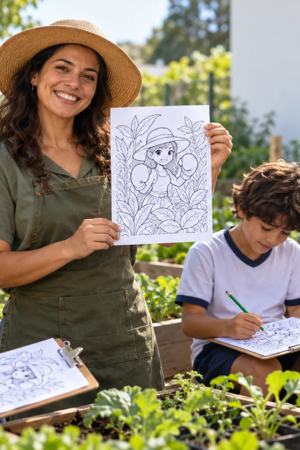 desenhos da Rosa de Brawl Stars para colorir — exemplo criado na Desenhos pra Colorir