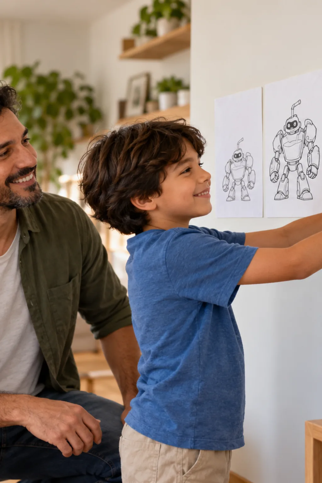 desenhos do Surge de Brawl Stars para colorir — exemplo criado na Desenhos pra Colorir