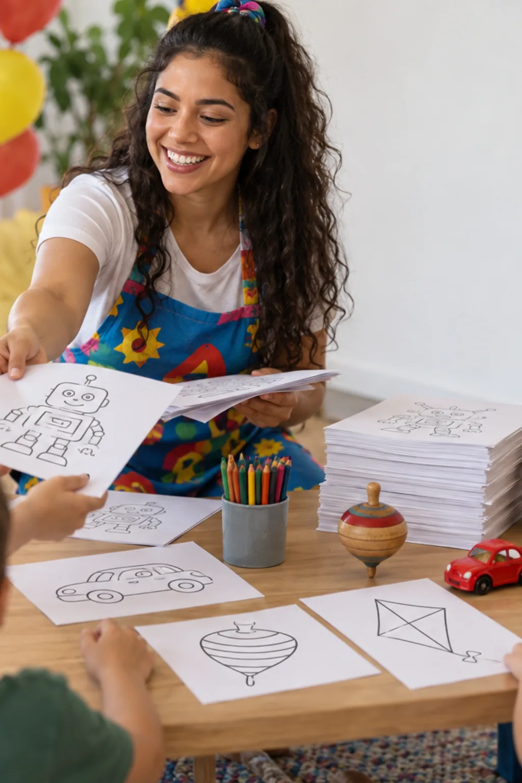 desenhos para colorir — exemplo criado na Desenhos pra Colorir