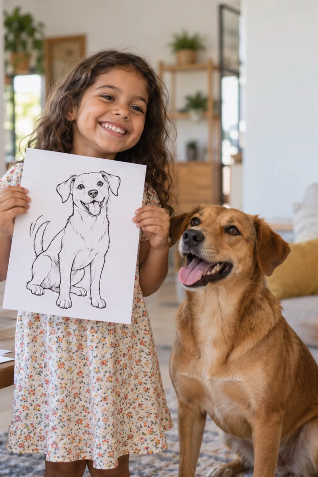 desenhos para colorir — exemplo criado na Desenhos pra Colorir