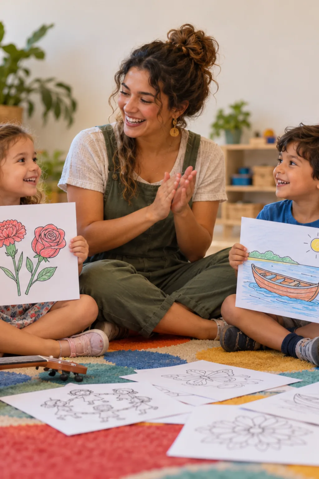 desenhos para colorir — exemplo criado na Desenhos pra Colorir