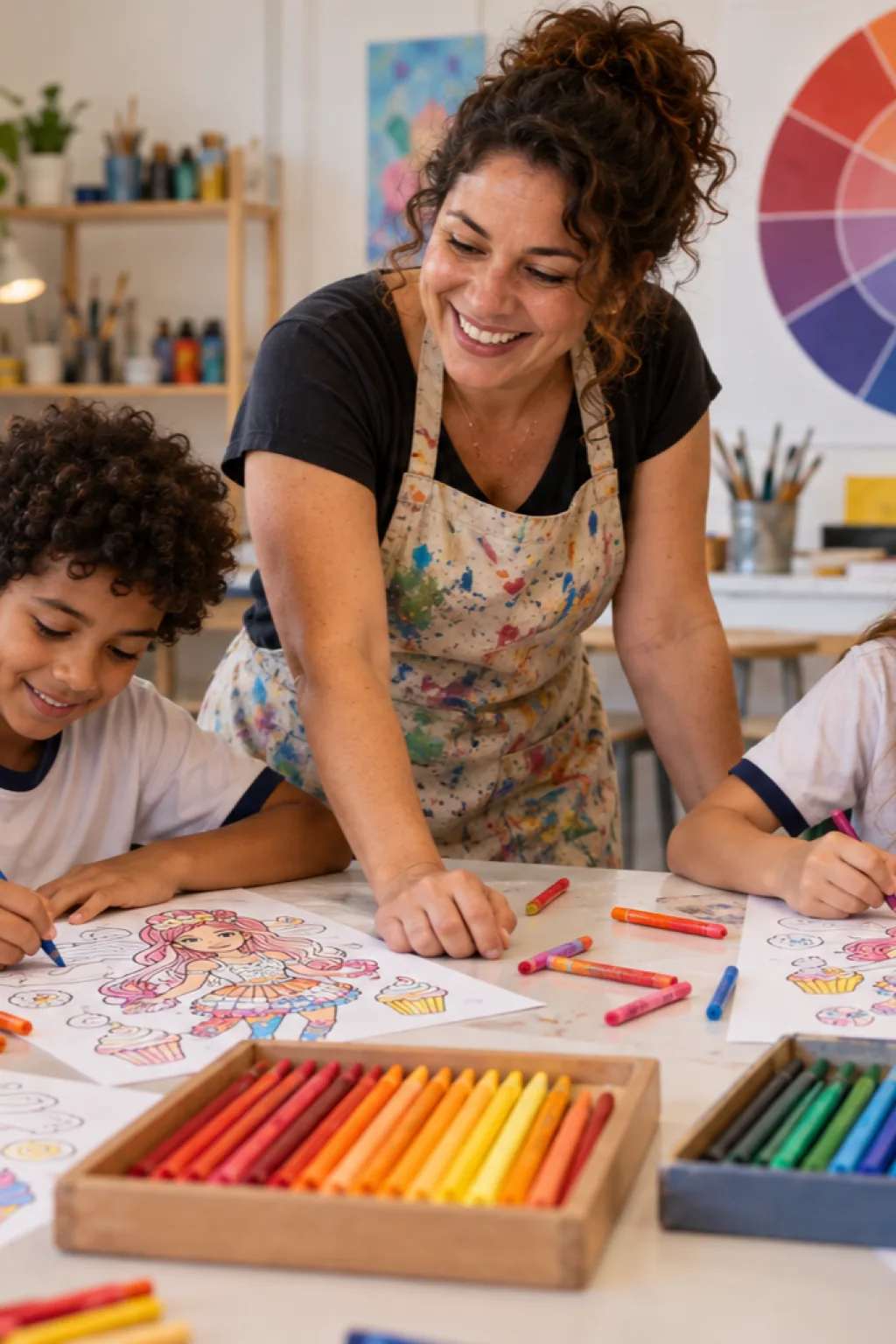 desenhos da Katy Perry para colorir — exemplo criado na Desenhos pra Colorir