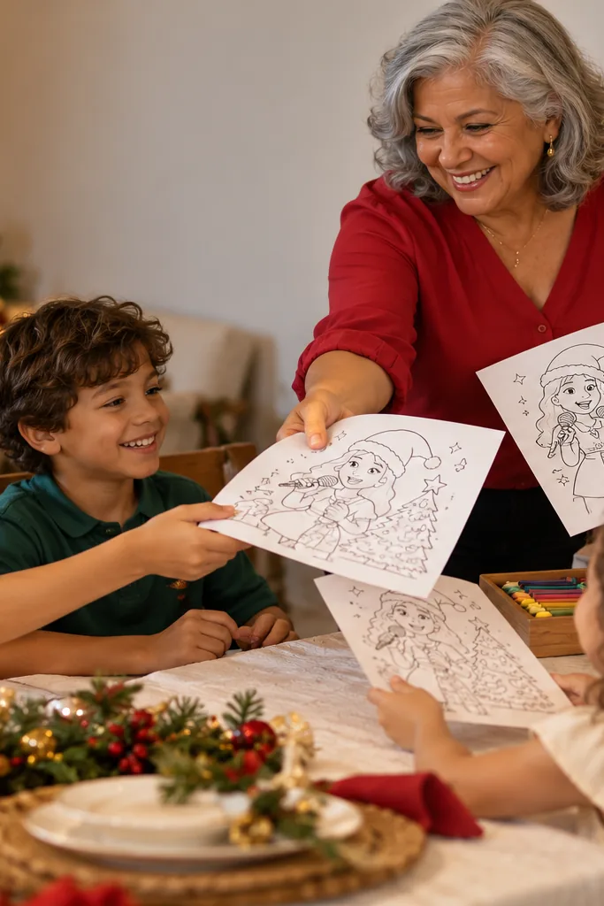 desenhos da Mariah Carey para colorir — exemplo criado na Desenhos pra Colorir