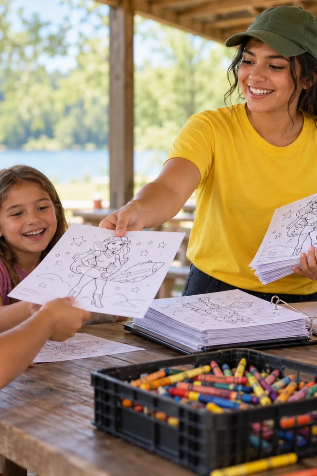 desenhos da Xuxa para colorir — exemplo criado na Desenhos pra Colorir