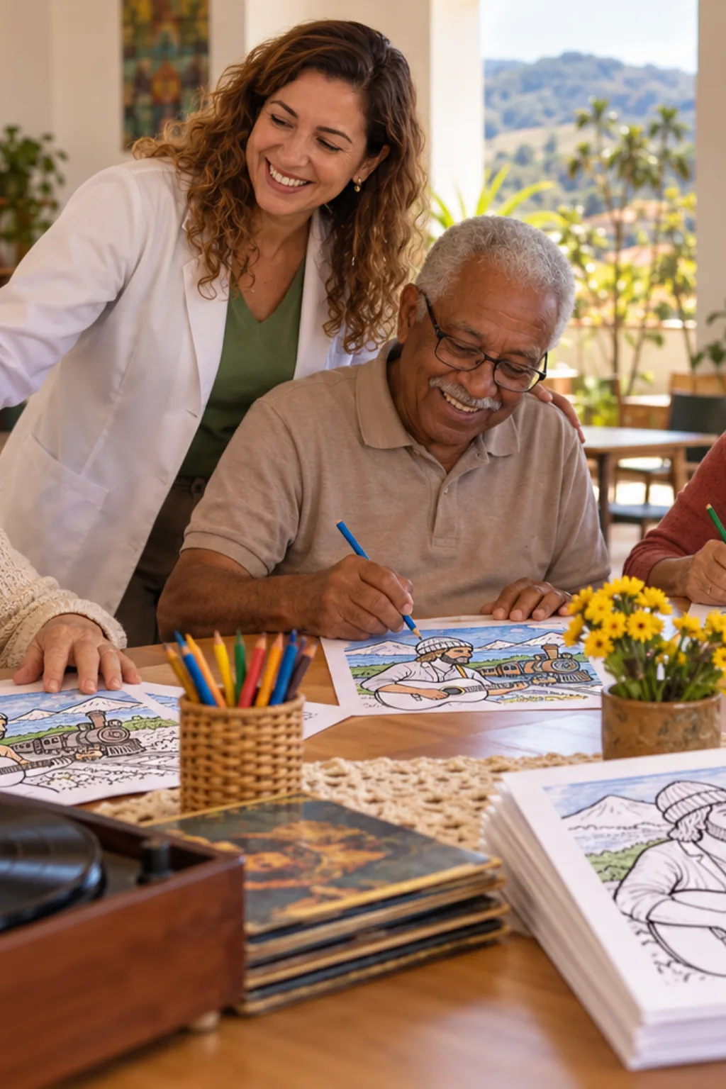 desenhos do Milton Nascimento para colorir — exemplo criado na Desenhos pra Colorir