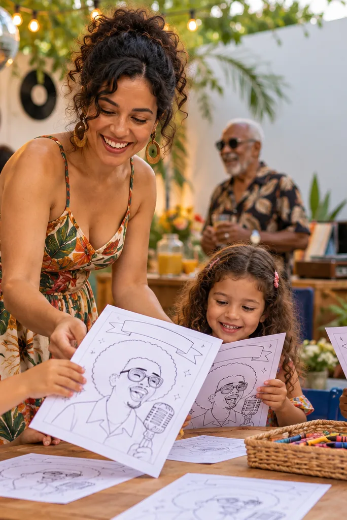 desenhos do Tim Maia para colorir — exemplo criado na Desenhos pra Colorir
