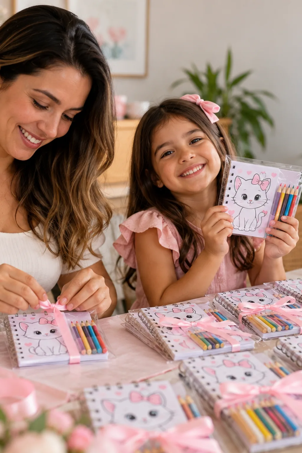 desenhos para capas de caderno da hello kitty para colorir — exemplo criado na Desenhos pra Colorir