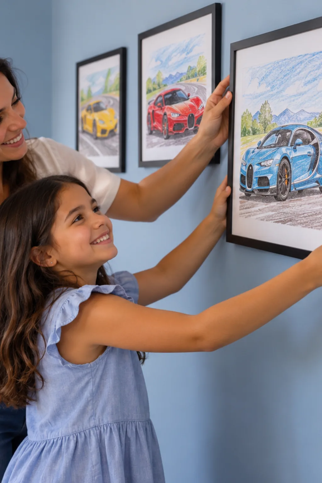 desenhos de bugatti para colorir — exemplo criado na Desenhos pra Colorir
