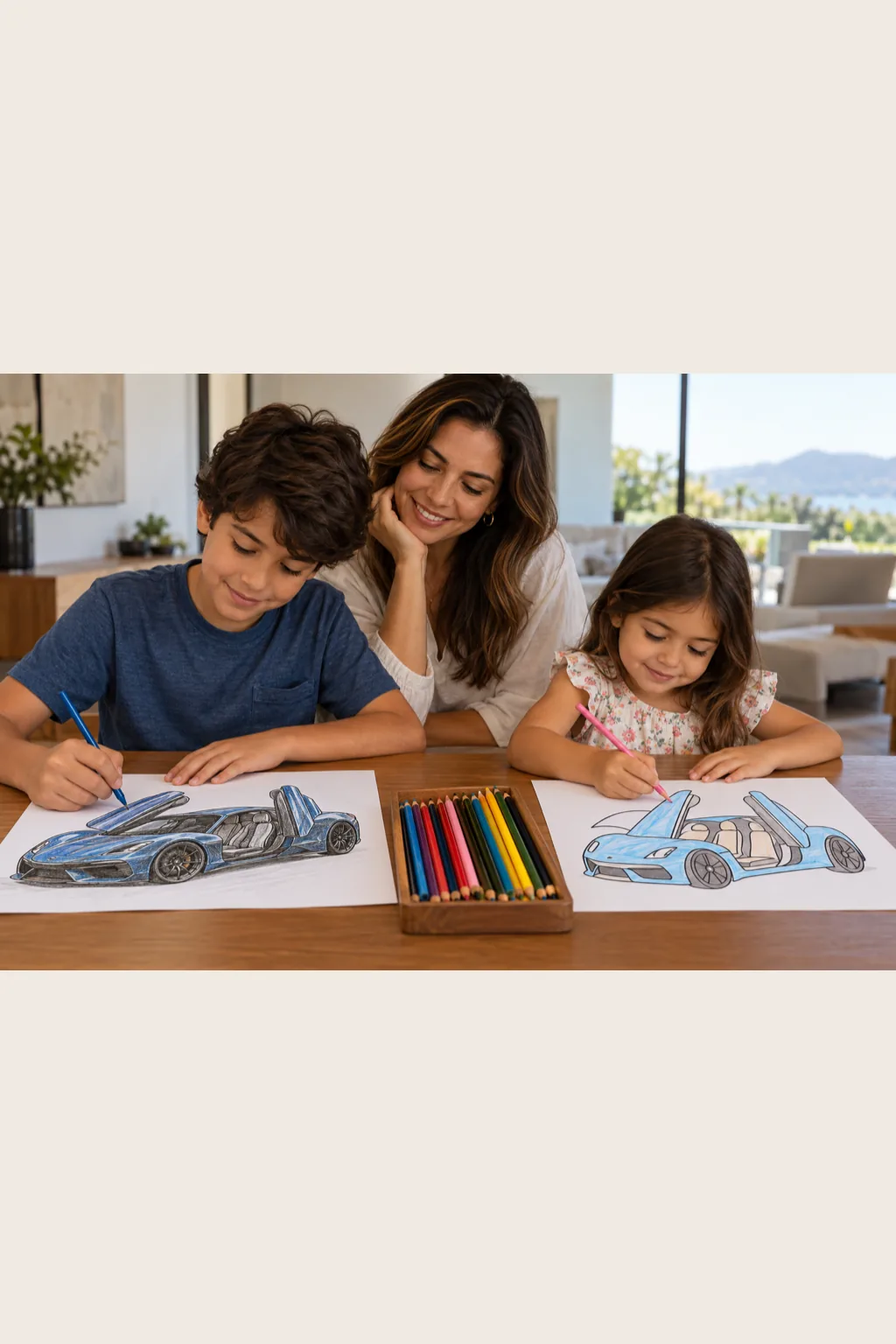 desenhos do koenigsegg gemera para colorir — exemplo criado na Desenhos pra Colorir