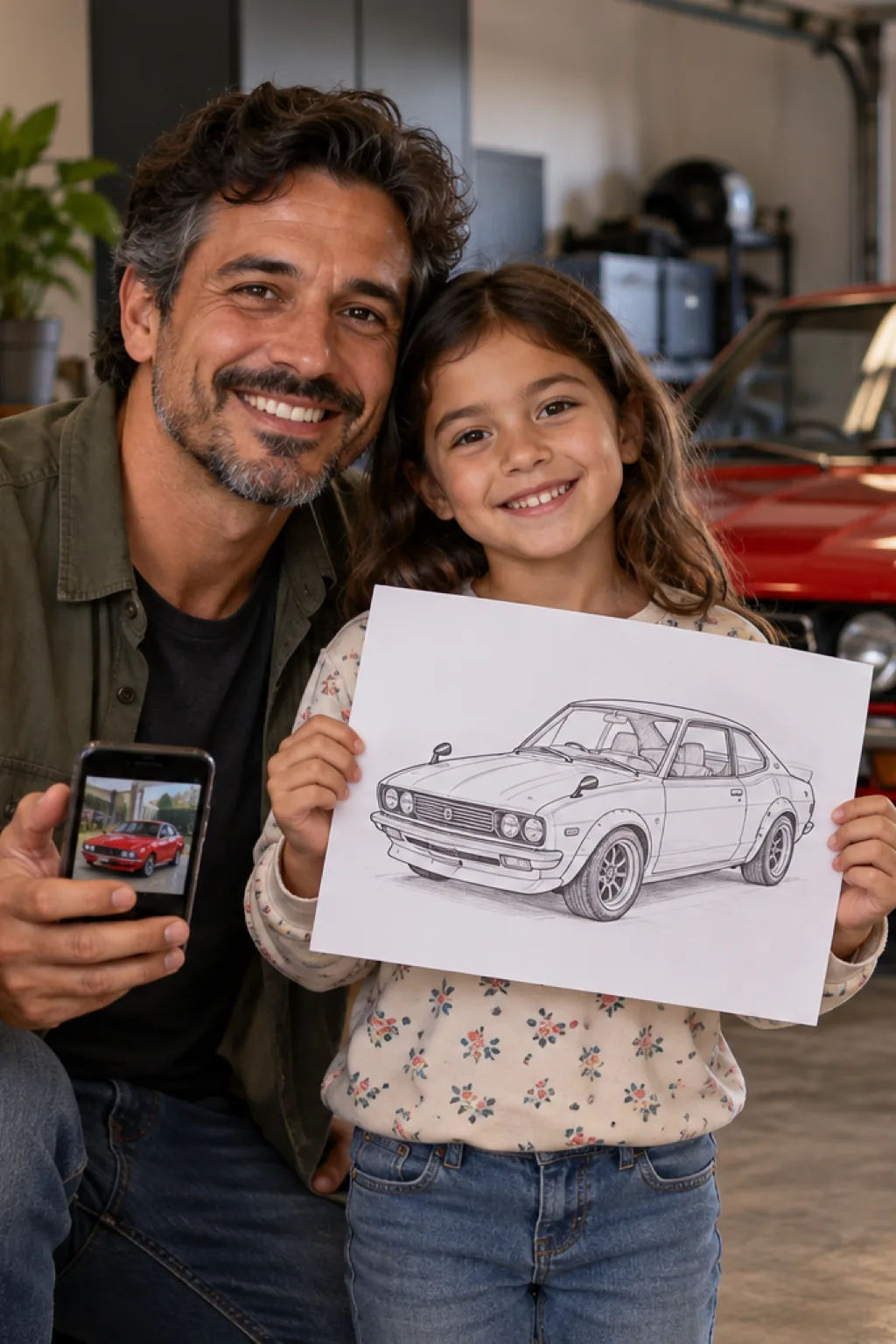 desenhos do Mazda RX-8 para colorir — exemplo criado na Desenhos pra Colorir