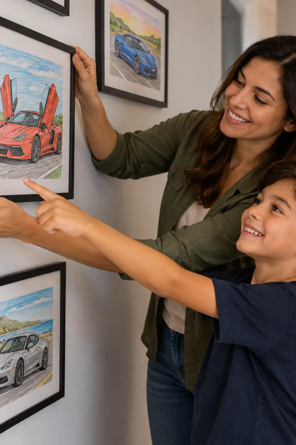 desenhos do mclaren f1 para colorir — exemplo criado na Desenhos pra Colorir