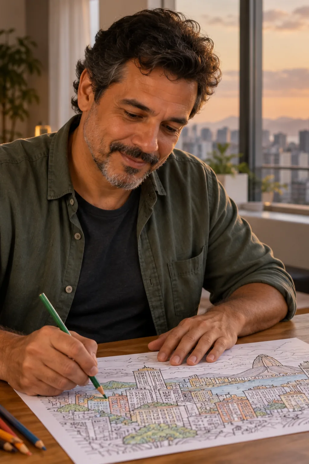desenhos para colorir — exemplo criado na Desenhos pra Colorir
