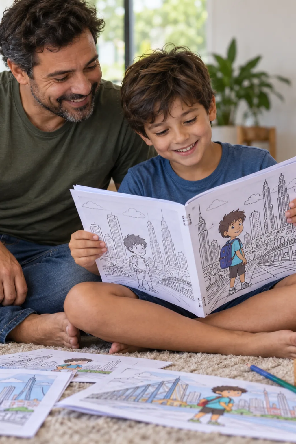 desenhos de Chicago para colorir — exemplo criado na Desenhos pra Colorir