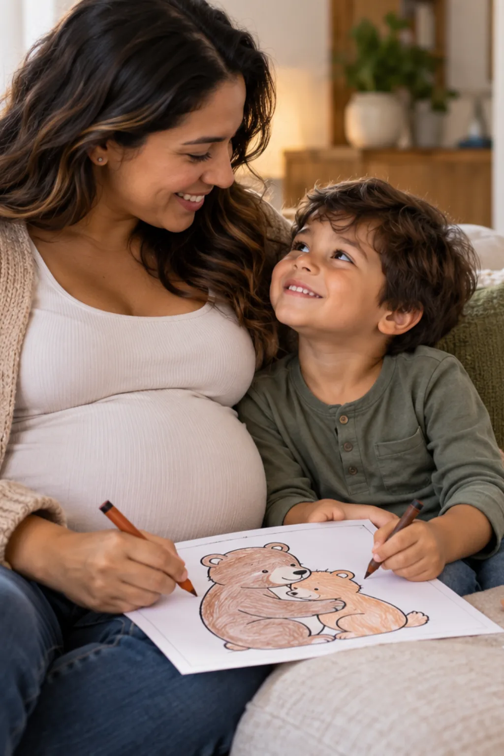 desenhos Little Cuddles para colorir — exemplo criado na Desenhos pra Colorir