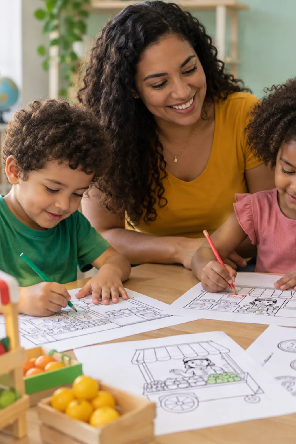 desenhos para colorir — exemplo criado na Desenhos pra Colorir
