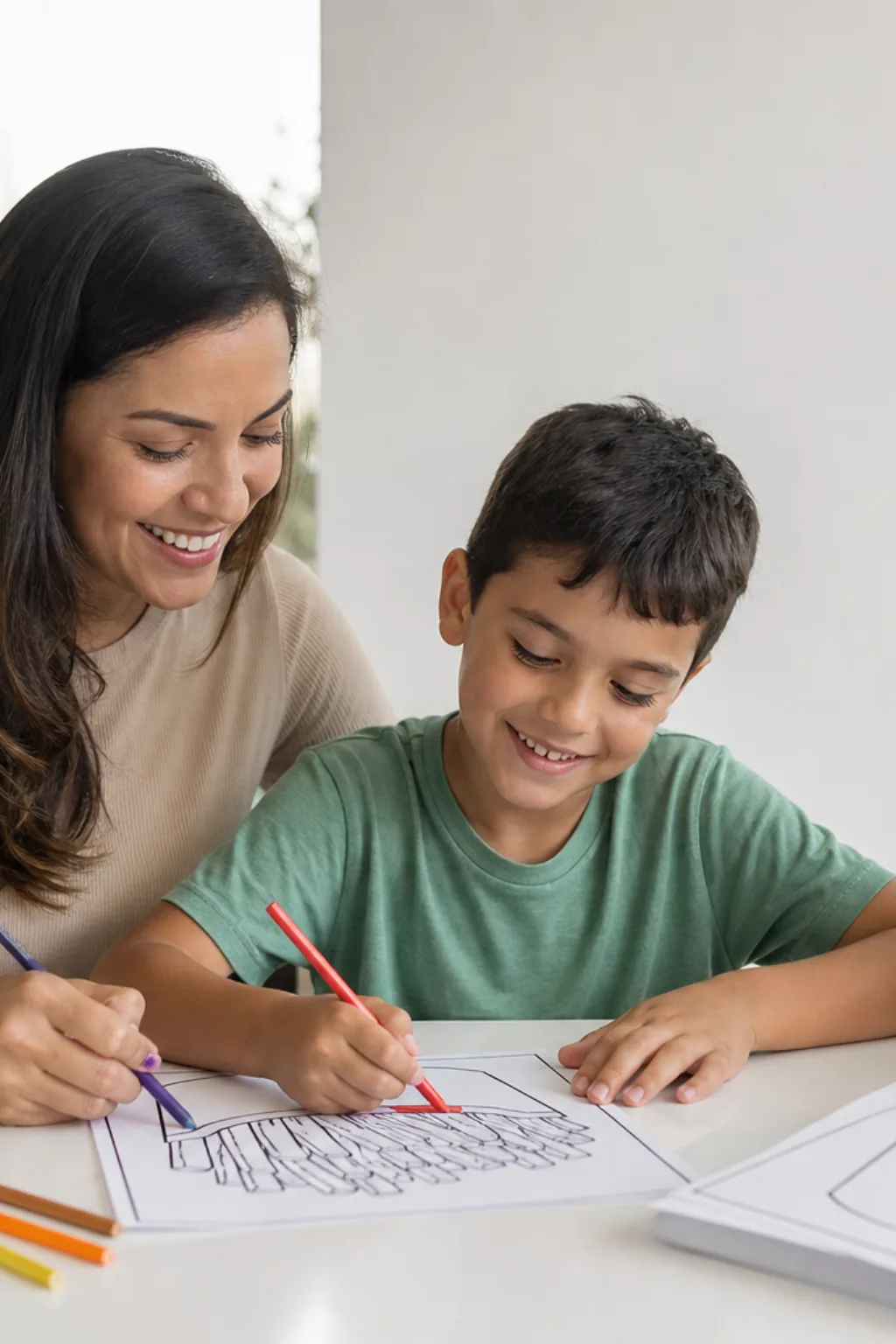 desenhos de batata frita para colorir — exemplo criado na Desenhos pra Colorir