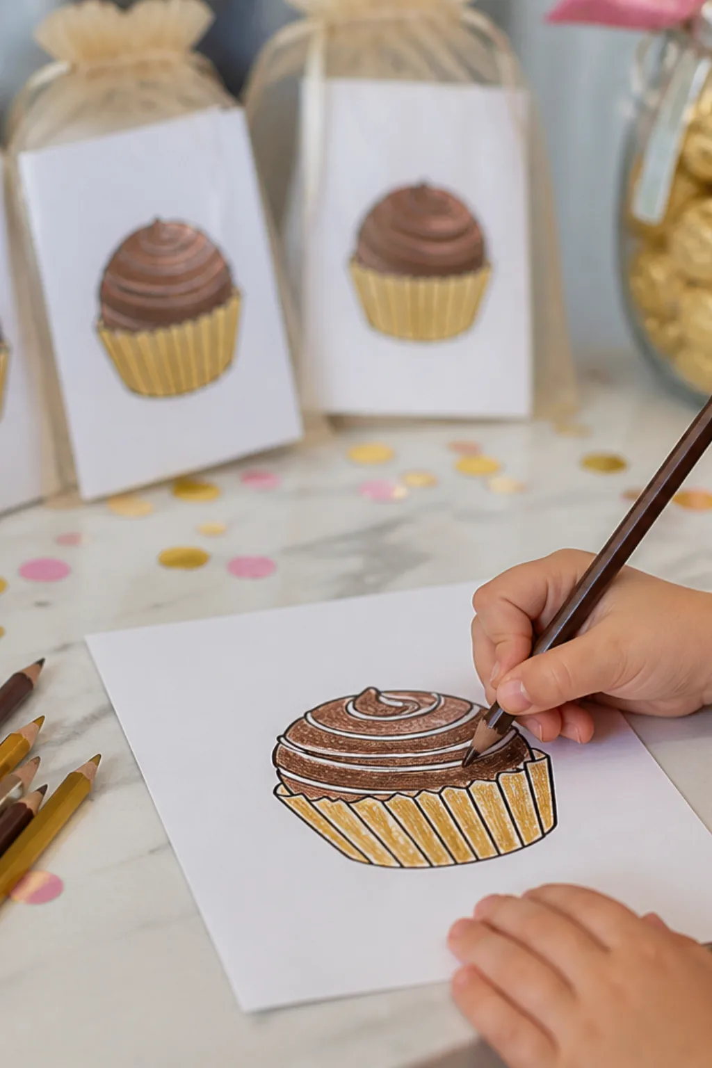 desenhos de bombom para colorir - 2