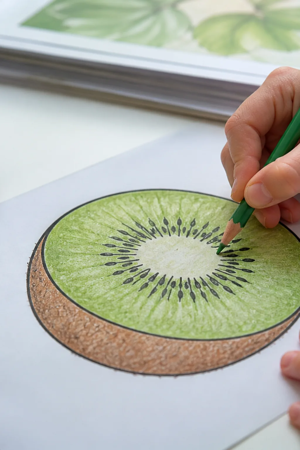 desenhos de kiwi para colorir - 2