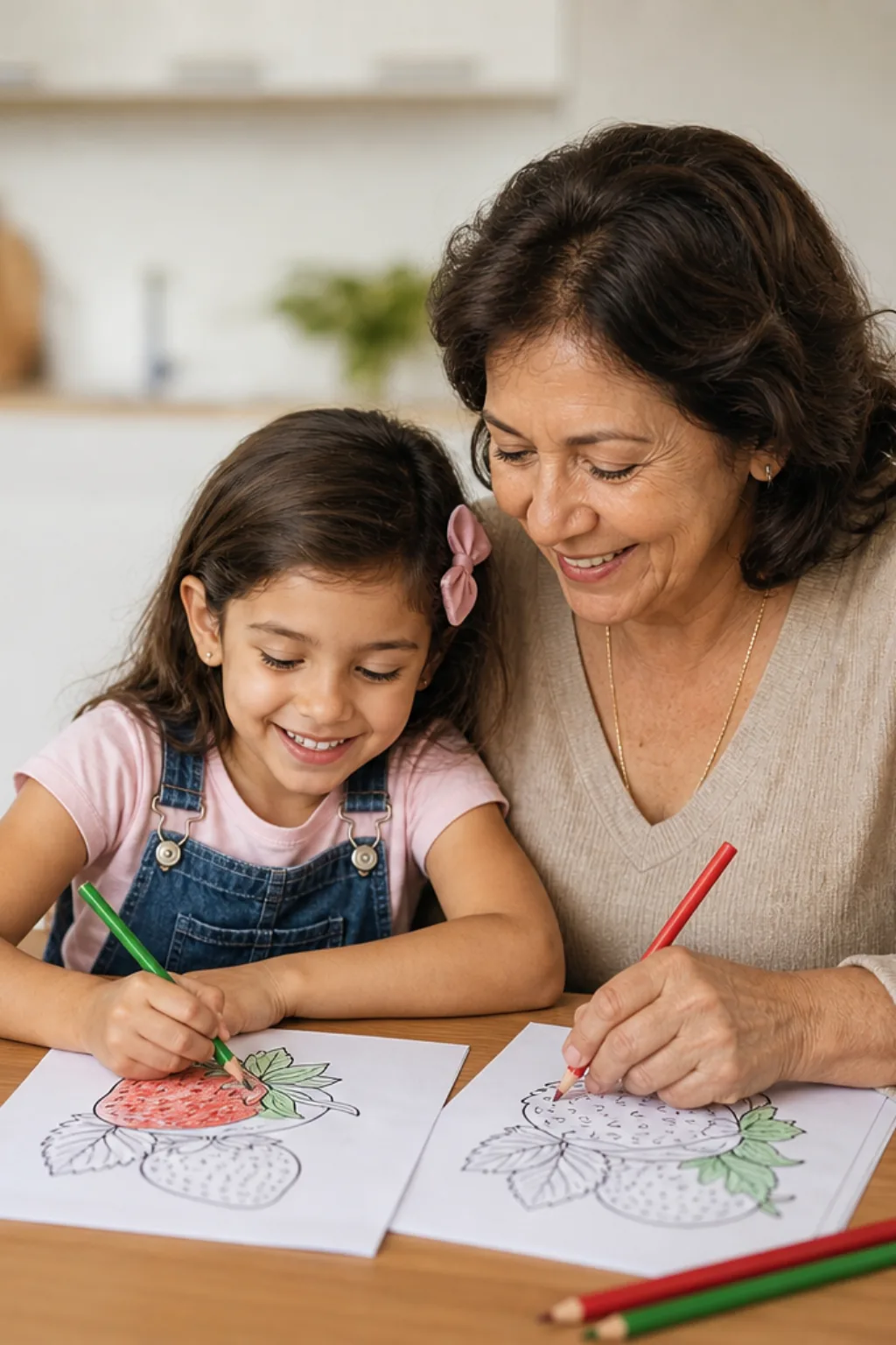 desenhos de morango para colorir - 1