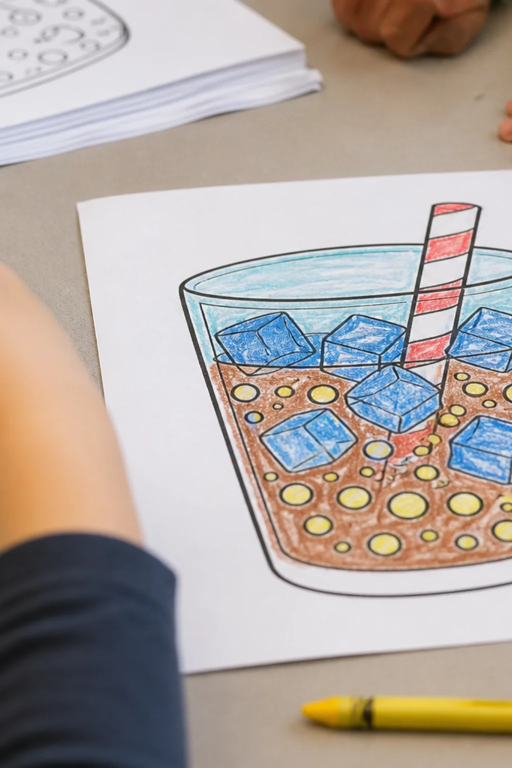 desenhos de refrigerante para colorir - 2