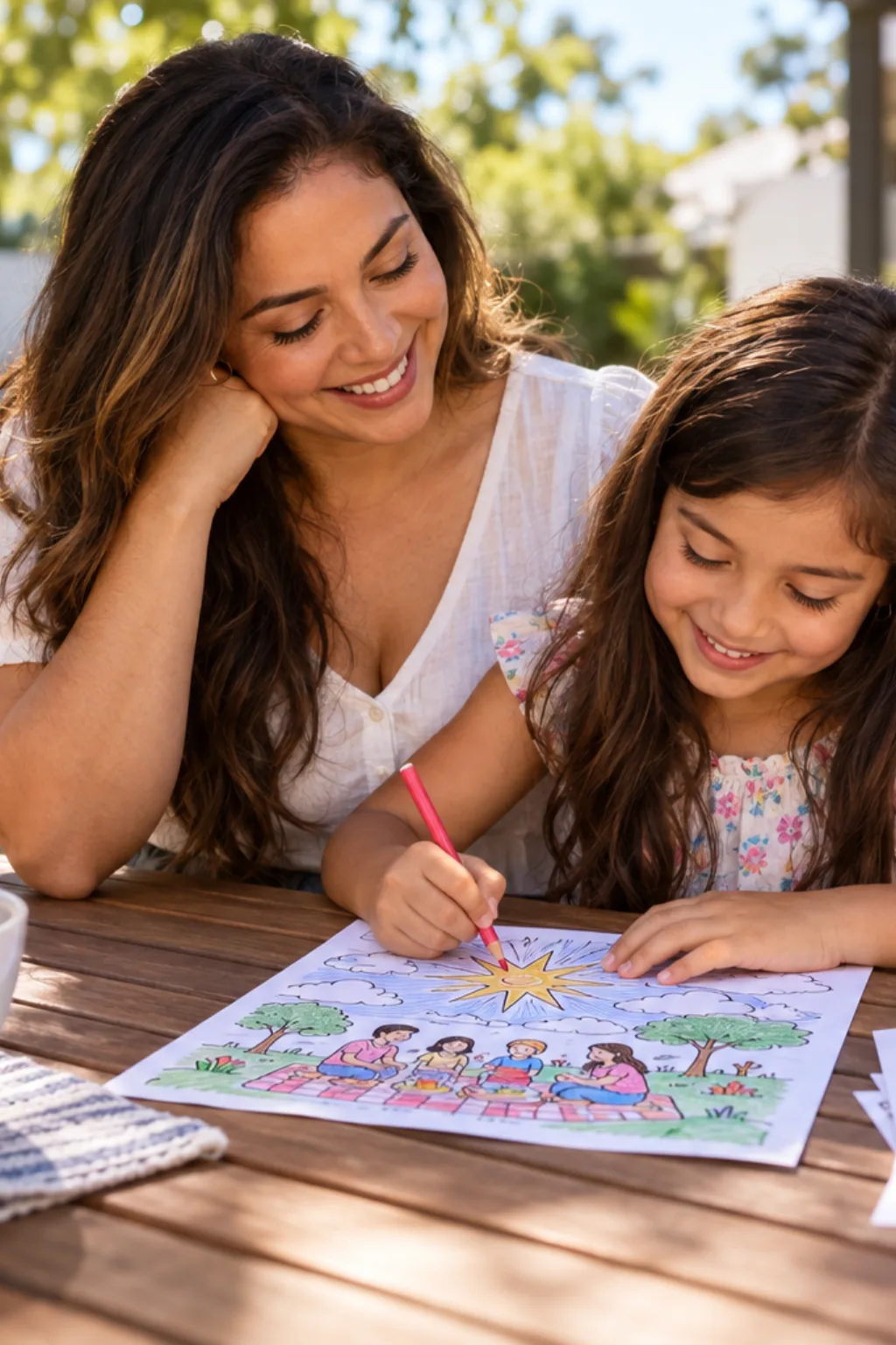 desenhos do Juneteenth para colorir — exemplo criado na Desenhos pra Colorir