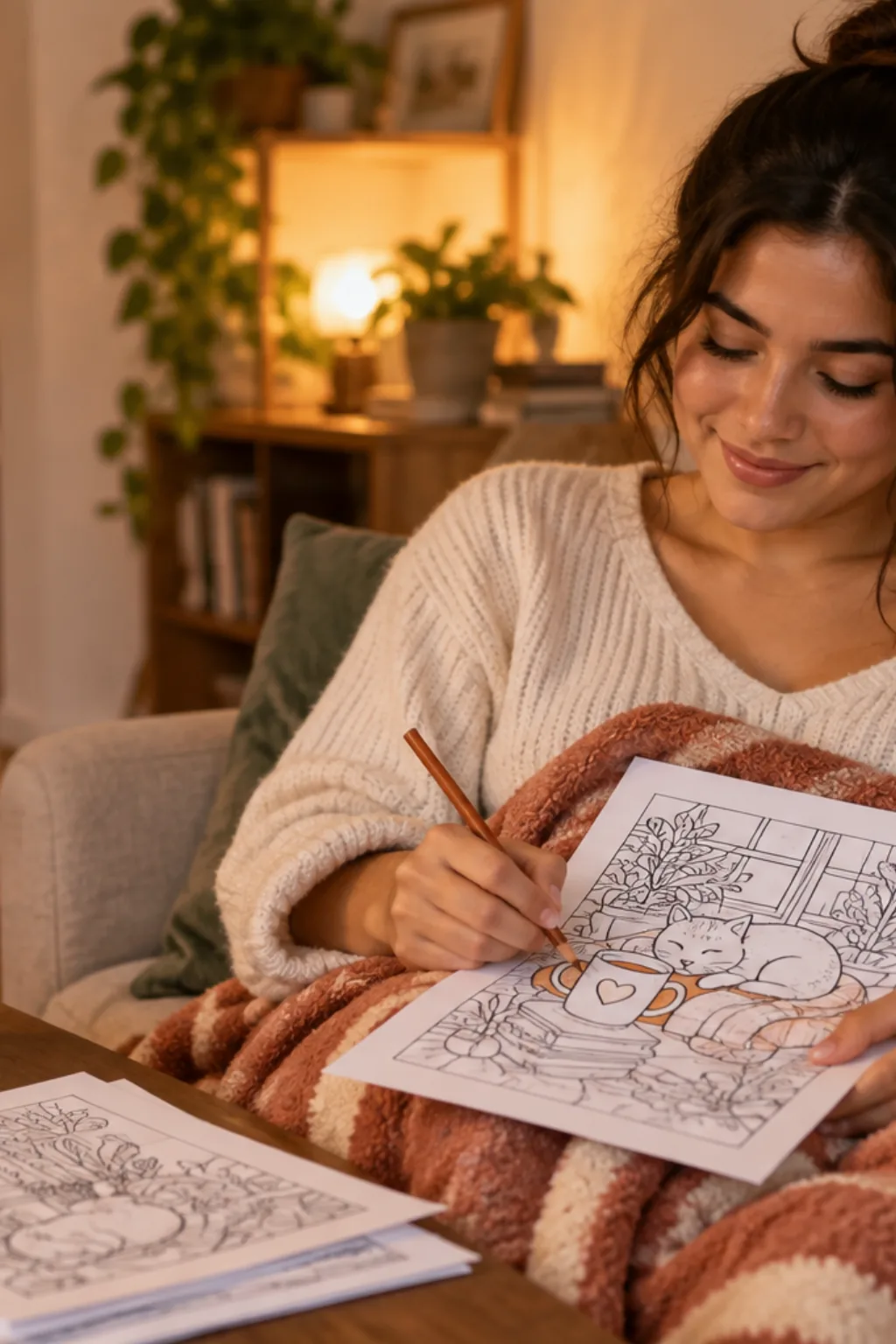 desenhos para colorir — exemplo criado na Desenhos pra Colorir