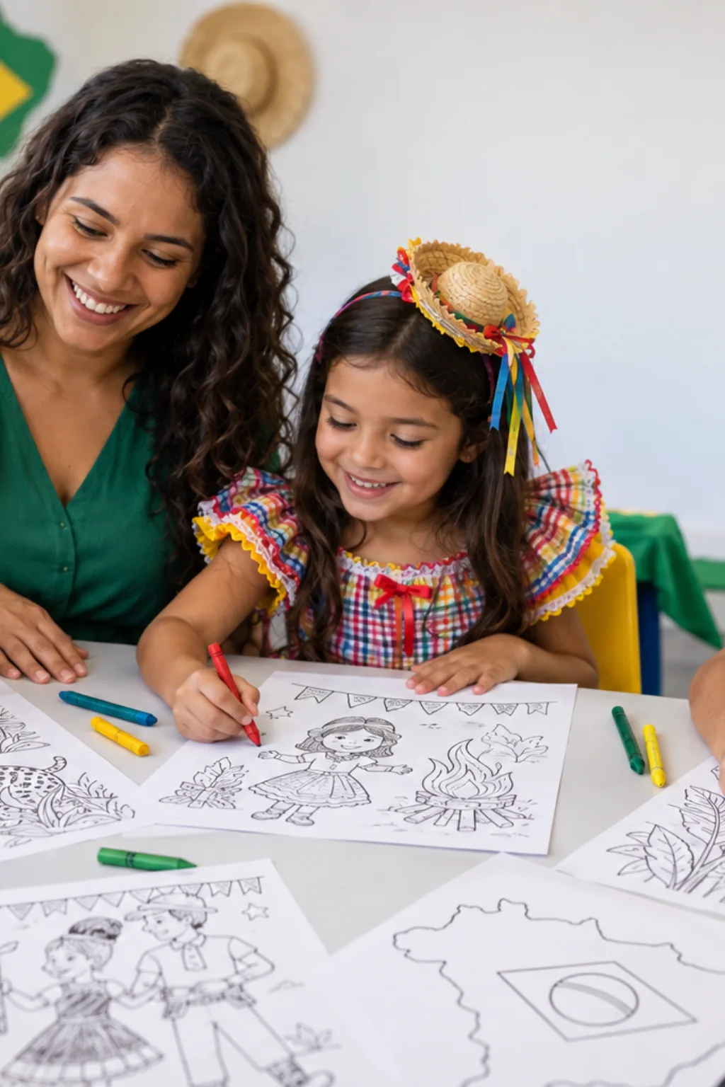 desenhos para colorir — exemplo criado na Desenhos pra Colorir