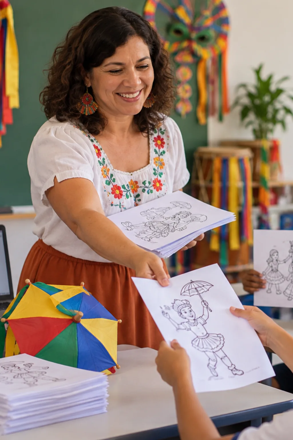 desenhos para colorir — exemplo criado na Desenhos pra Colorir