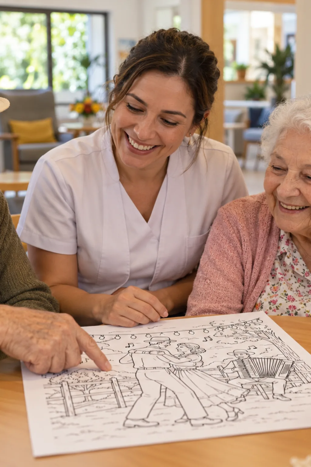 desenhos de xote para colorir — exemplo criado na Desenhos pra Colorir