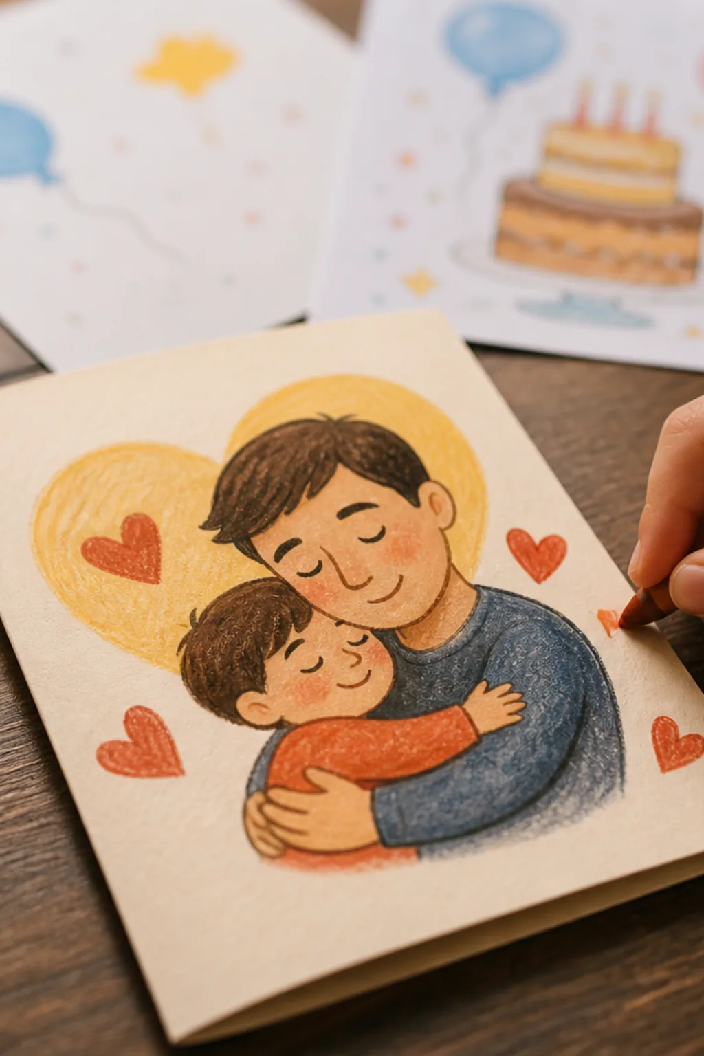 desenhos de Feliz Dia dos Pais para colorir - 2