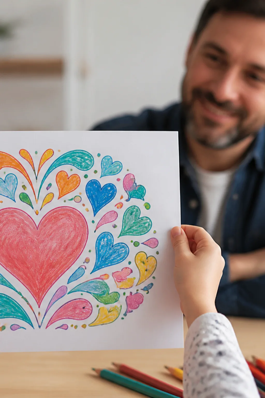 desenhos de Papai Eu Te Amo para colorir - 2