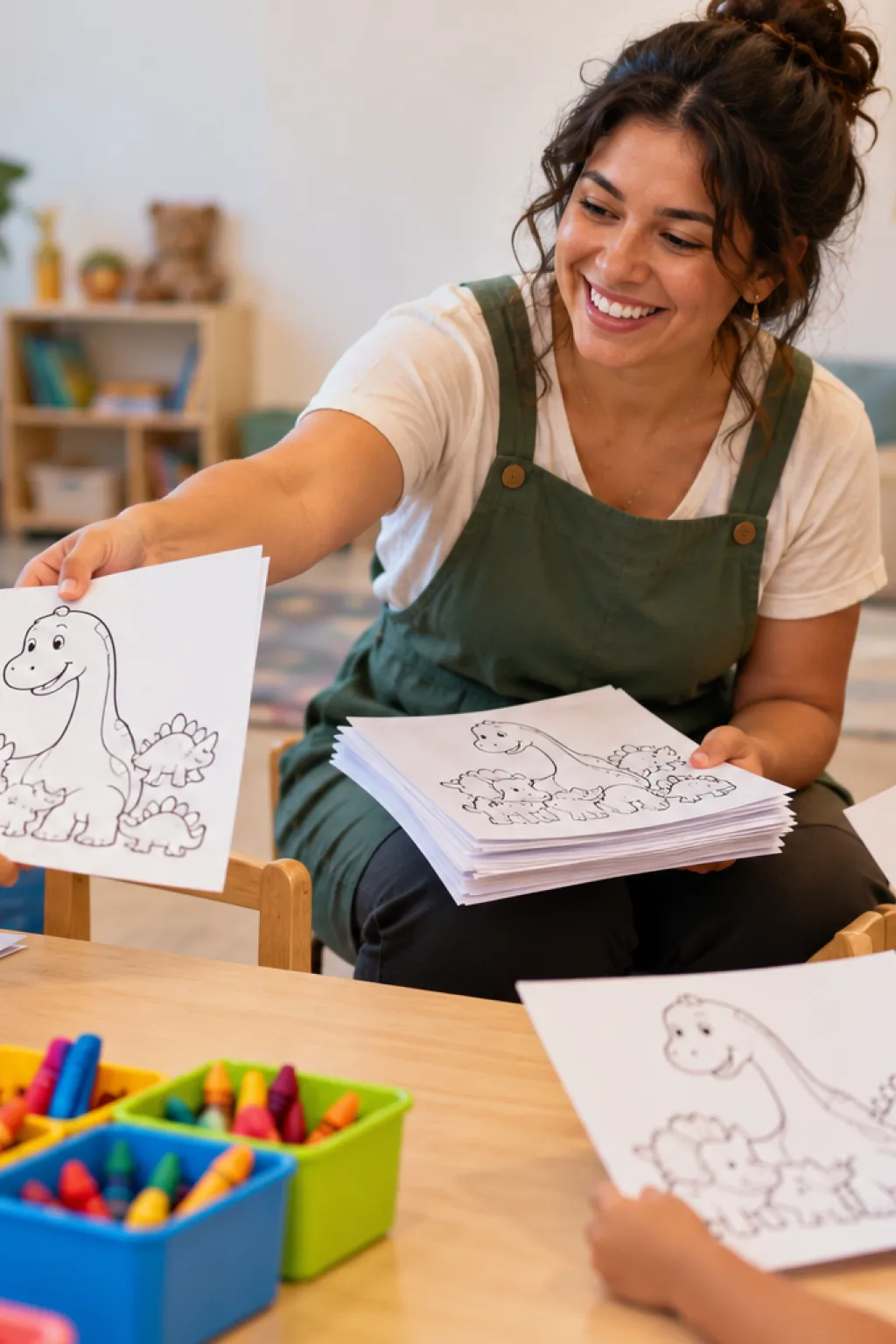 desenhos do Gigantossauro para colorir — exemplo criado na Desenhos pra Colorir