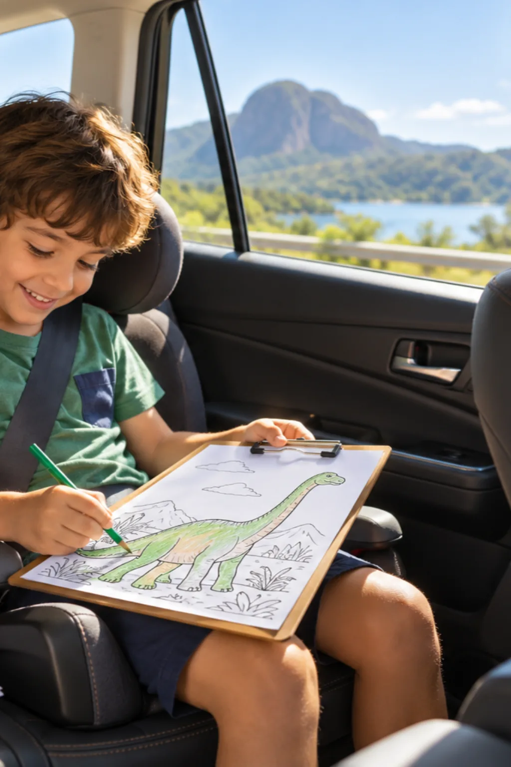 desenhos de titanossauro para colorir — exemplo criado na Desenhos pra Colorir